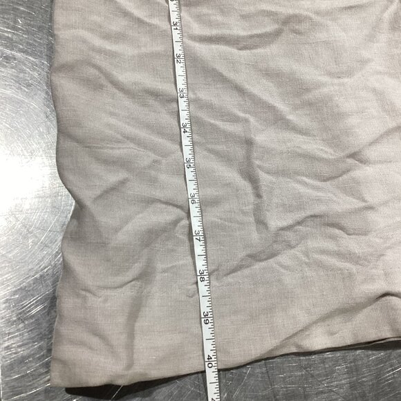 Gap Women’s Linen Blend Wide Leg Pants Beige with Drawstring - Picture 3 of 3